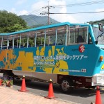 水陸両用バスの勇姿!
